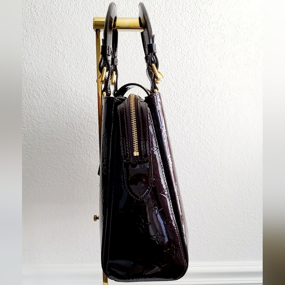 Louis Vuitton Amarante Vernis Satchel - Picture 5 of 12